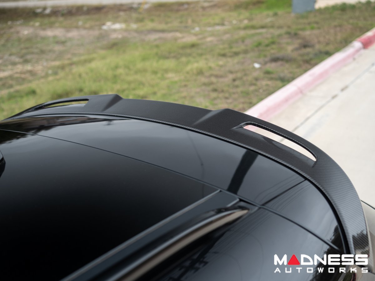 Alfa Romeo Stelvio Roof Spoiler - Carbon Fiber - Feroce Carbon